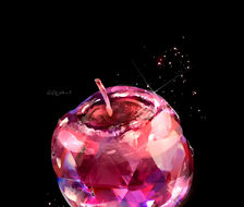 glas apple-果物宝石