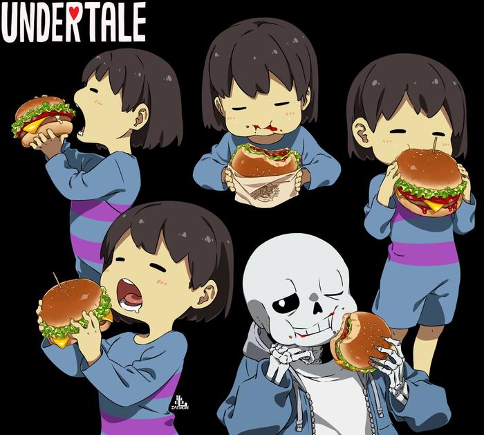 UNDERTALE总结5插画图片壁纸