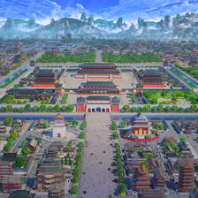 Yunjing city day ver.插画图片壁纸