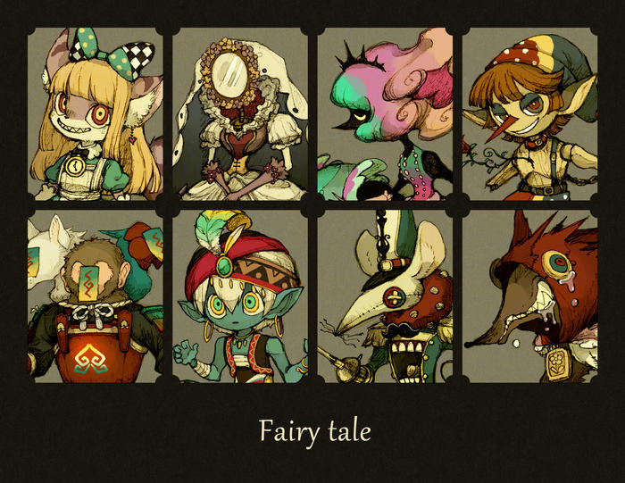 Fairy tale插画图片壁纸