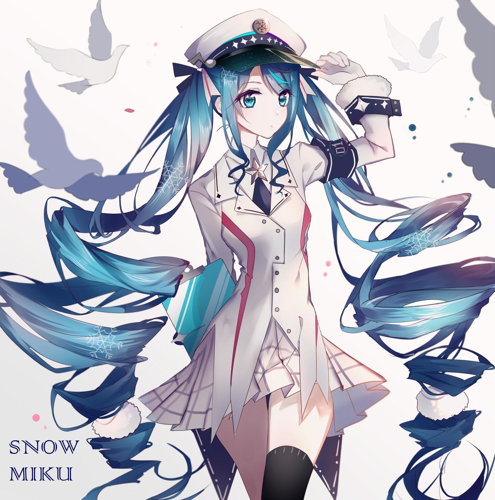 雪初音插画图片壁纸