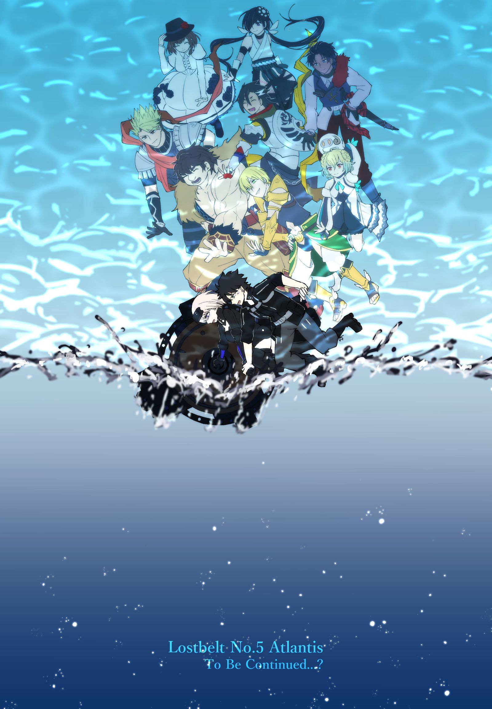 Fate/Grand Order LB5 絶海突破插画图片壁纸