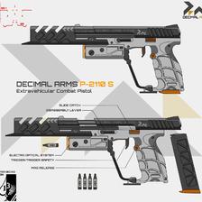 Decimal Arms P-2110插画图片壁纸