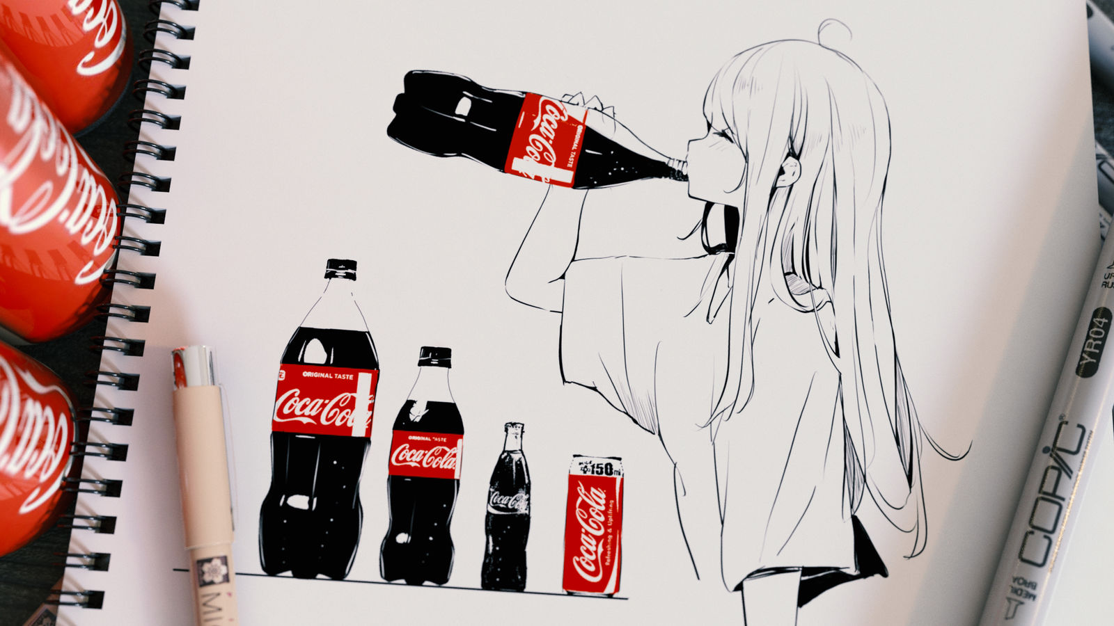 可乐-女孩子コカ・コーラ