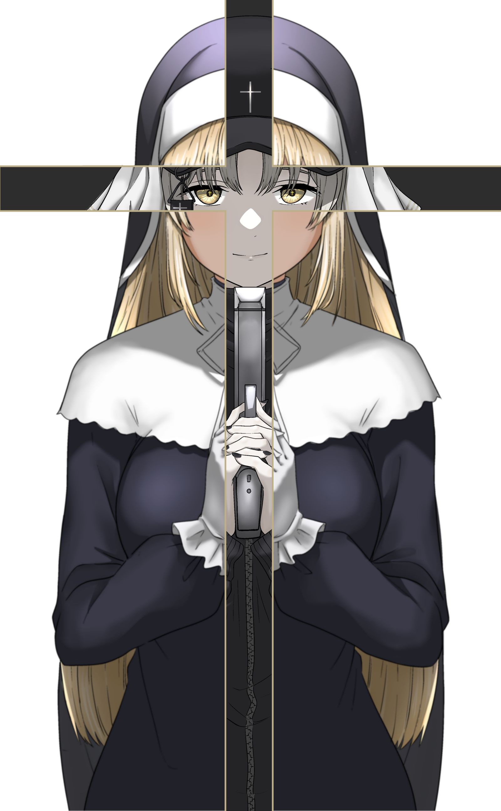 十字架-修女克莱雅描いたよクレアさん