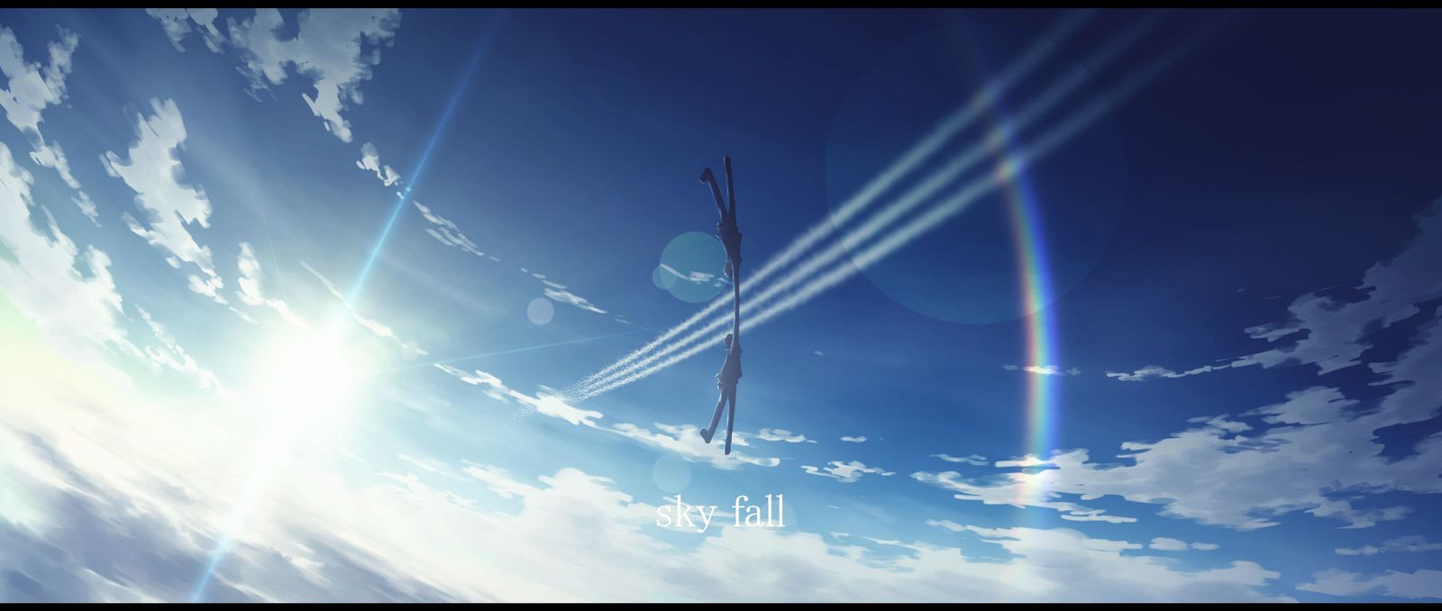 sky fall插画图片壁纸