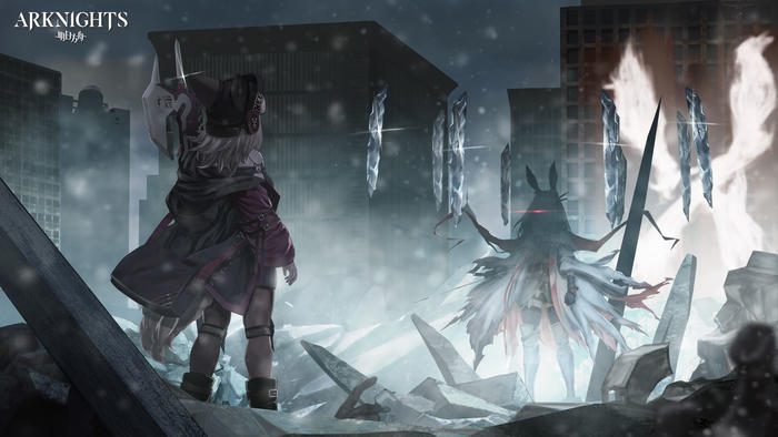 Confrontation - vs.Frost -插画图片壁纸