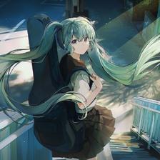 初音插画图片壁纸