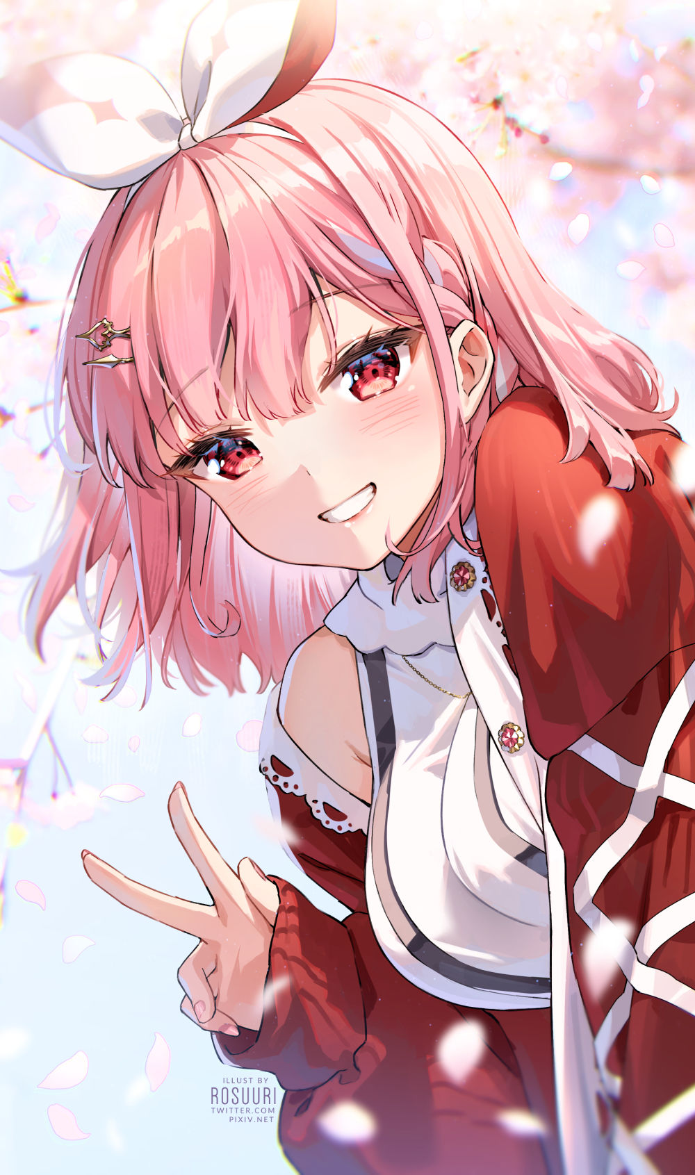 洛杉矶和赏花插画图片壁纸