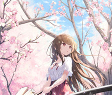 桜-美少女女孩子