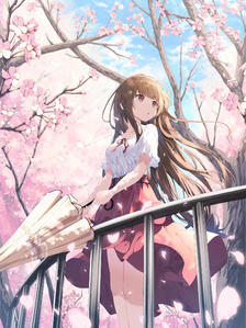 桜插画图片壁纸