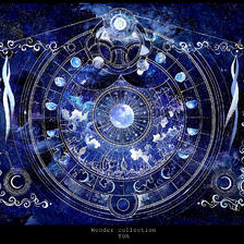 月時計の王国〜le cadran lunaire 〜插画图片壁纸