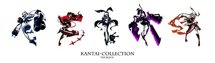 KANTAI-COLLECTION THE BLACK插画图片壁纸