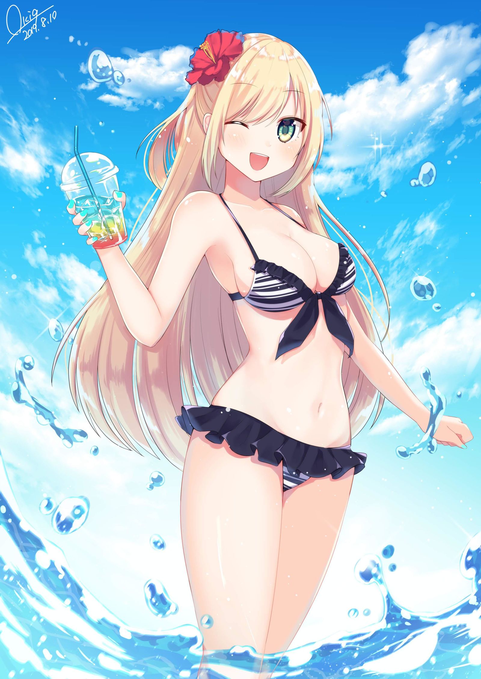 Summer！插画图片壁纸