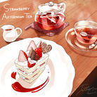 草莓下午茶