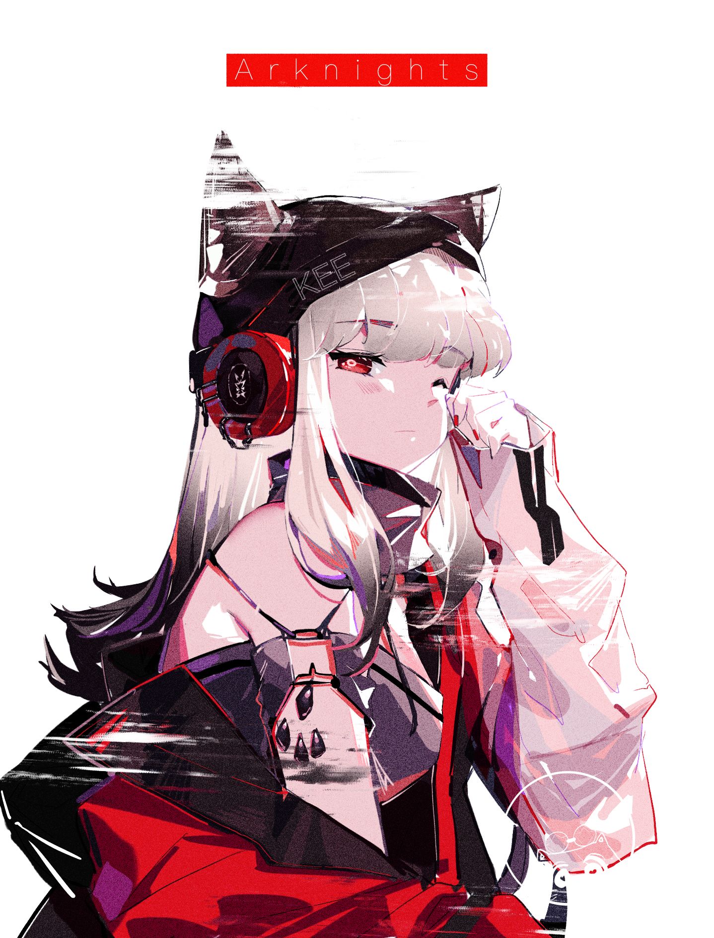 明日方舟Arknights霜叶-触站