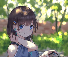 木陰-女孩子原创