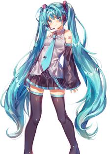 初音插画图片壁纸