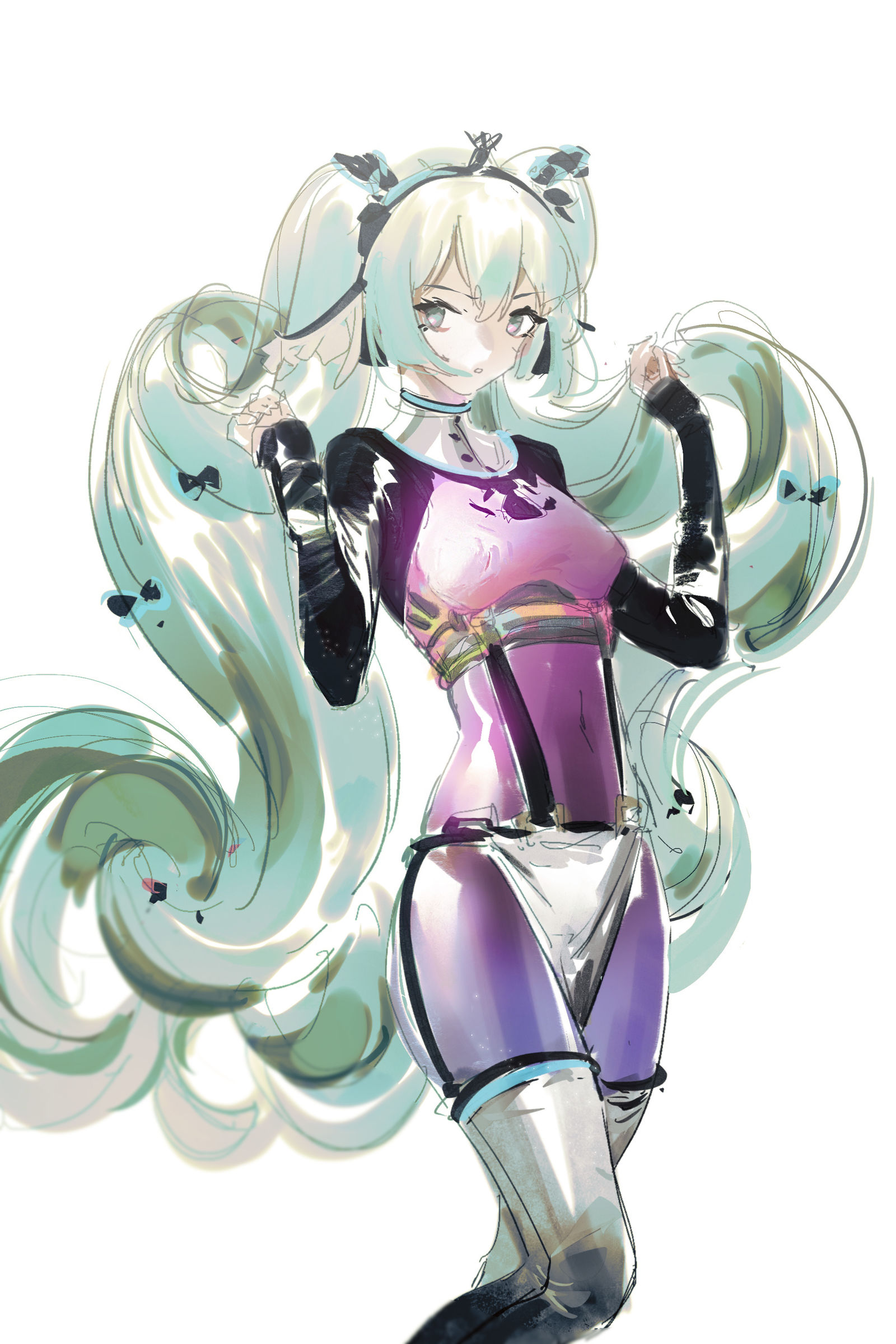 摸鱼插画图片壁纸