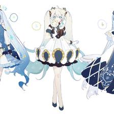 【涂鸦】雪初音2021插画图片壁纸