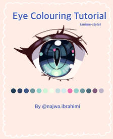 Eye Colouring Tutorial插画图片壁纸