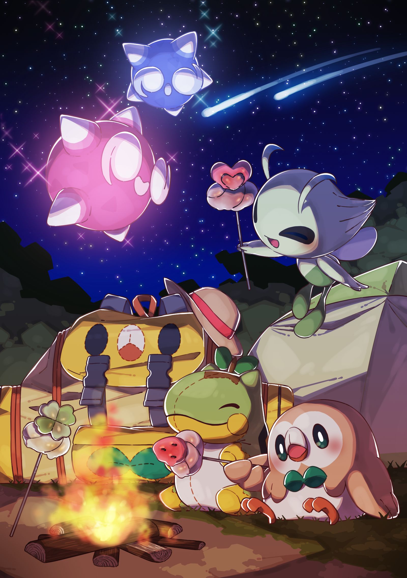 插图汇总-木木枭鸟御三家-触站