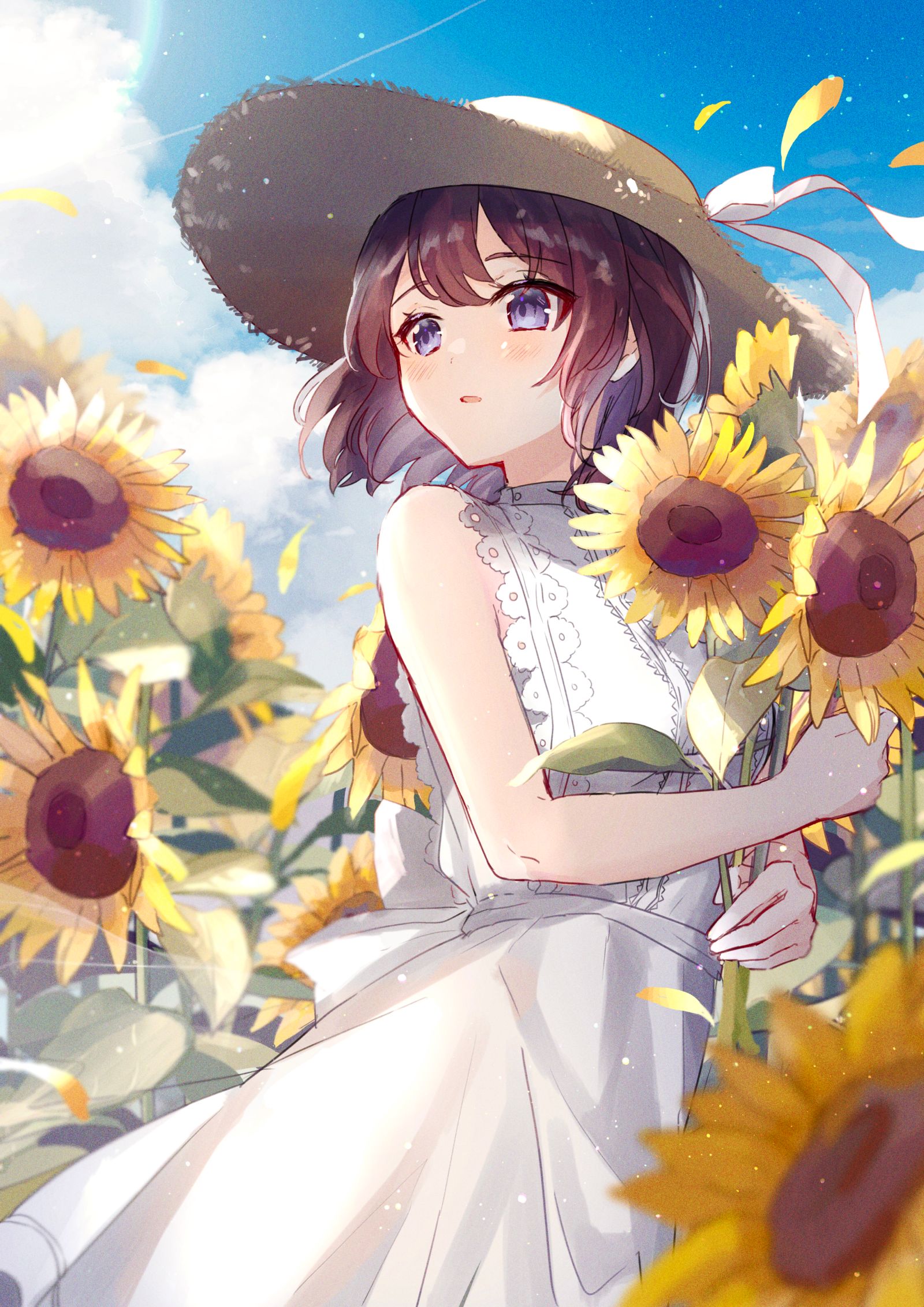 sunflower-女孩子原创