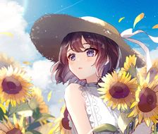 sunflower-女孩子原创