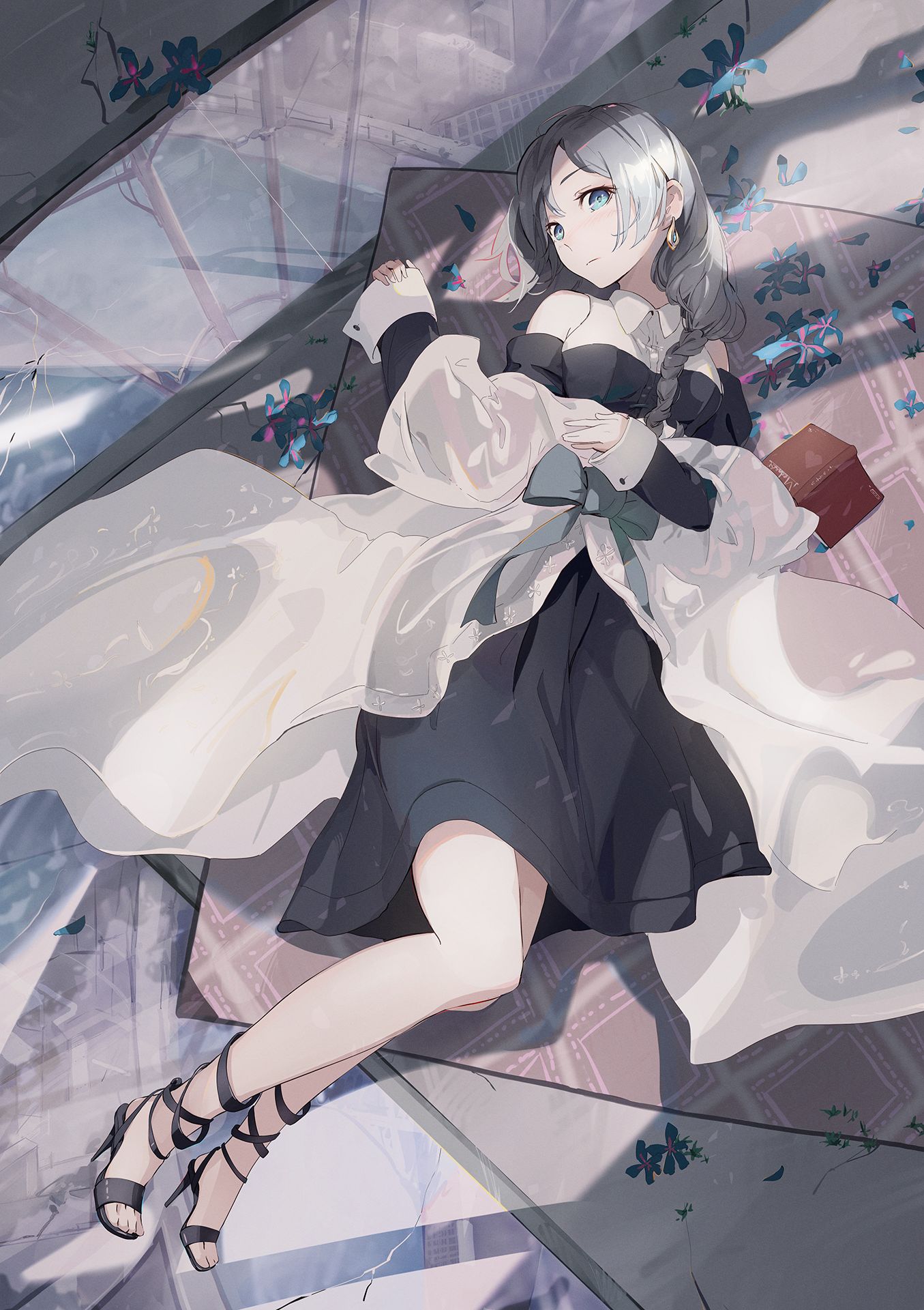 创作女孩插画图片壁纸