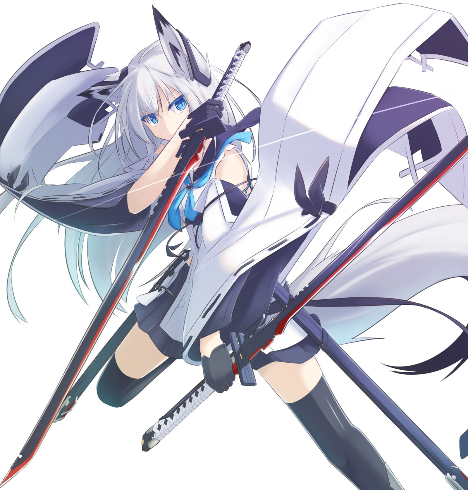 江风酱-白发狐耳-触站