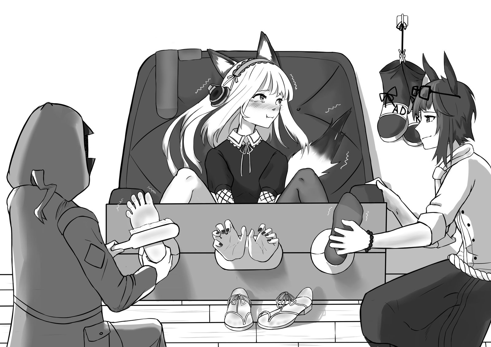 霜叶插画图片壁纸