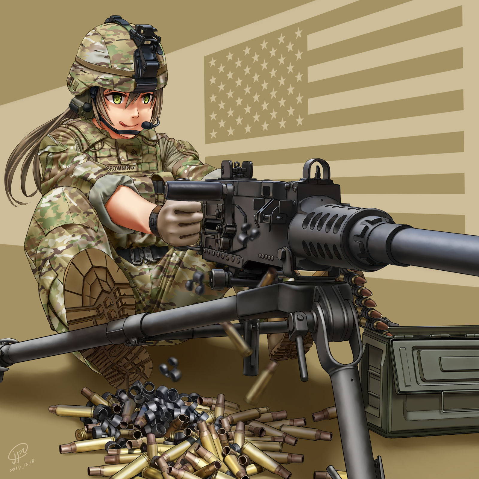 U.S. ARMY插画图片壁纸