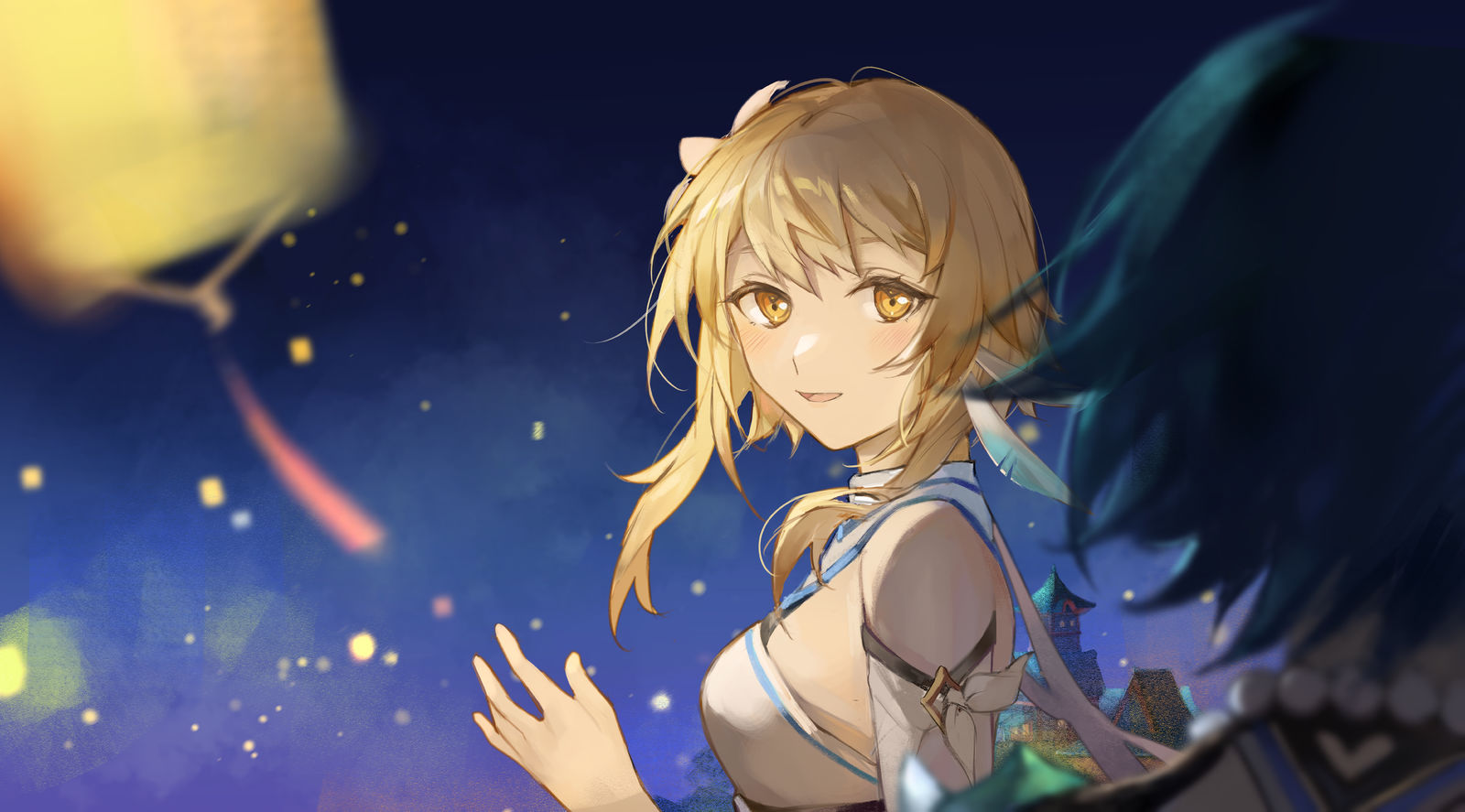 烟火之邀荧魈原神