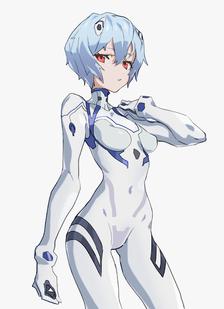 Ayanami Rei插画图片壁纸