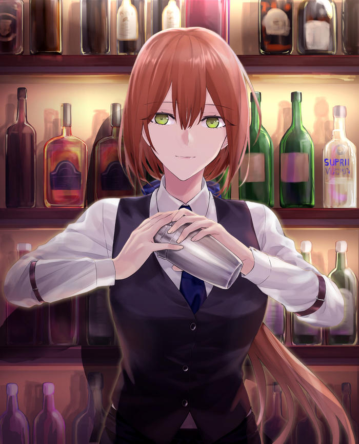 Springfield Bartender插画图片壁纸