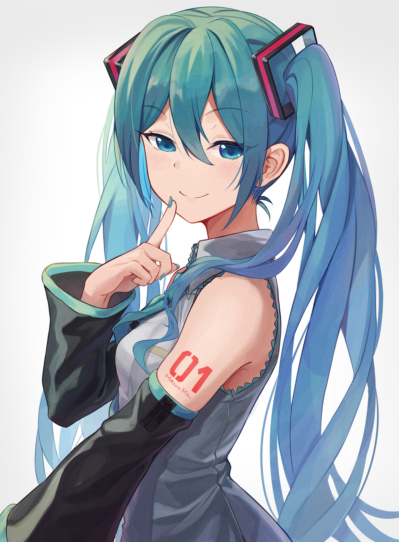 初音插画图片壁纸