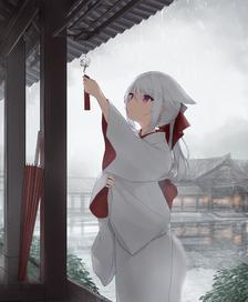 雨伞2插画图片壁纸