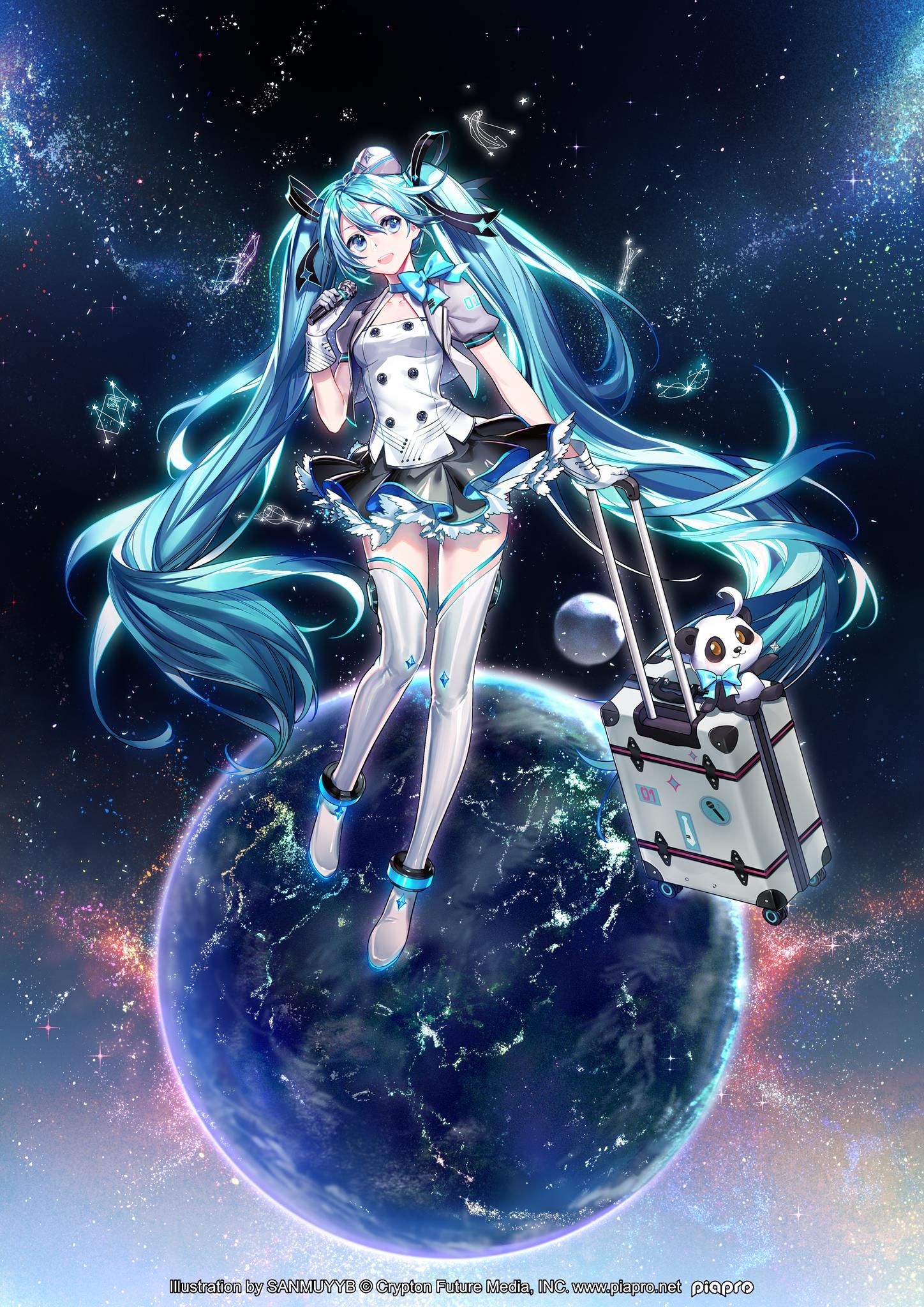 MIKU WITH YOU 2018插画图片壁纸