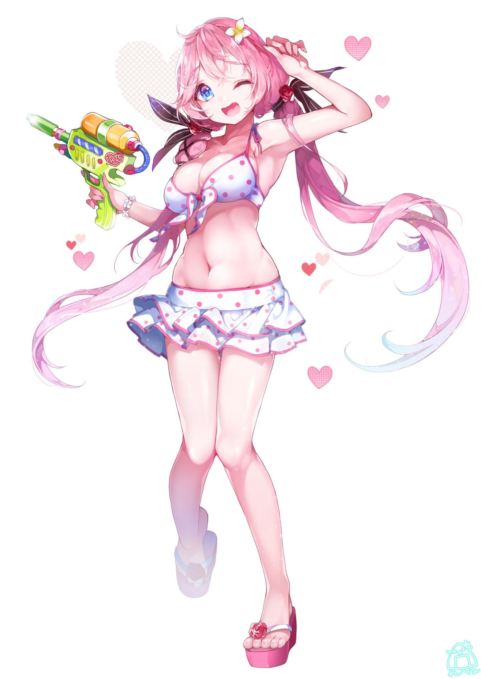 水着插画图片壁纸
