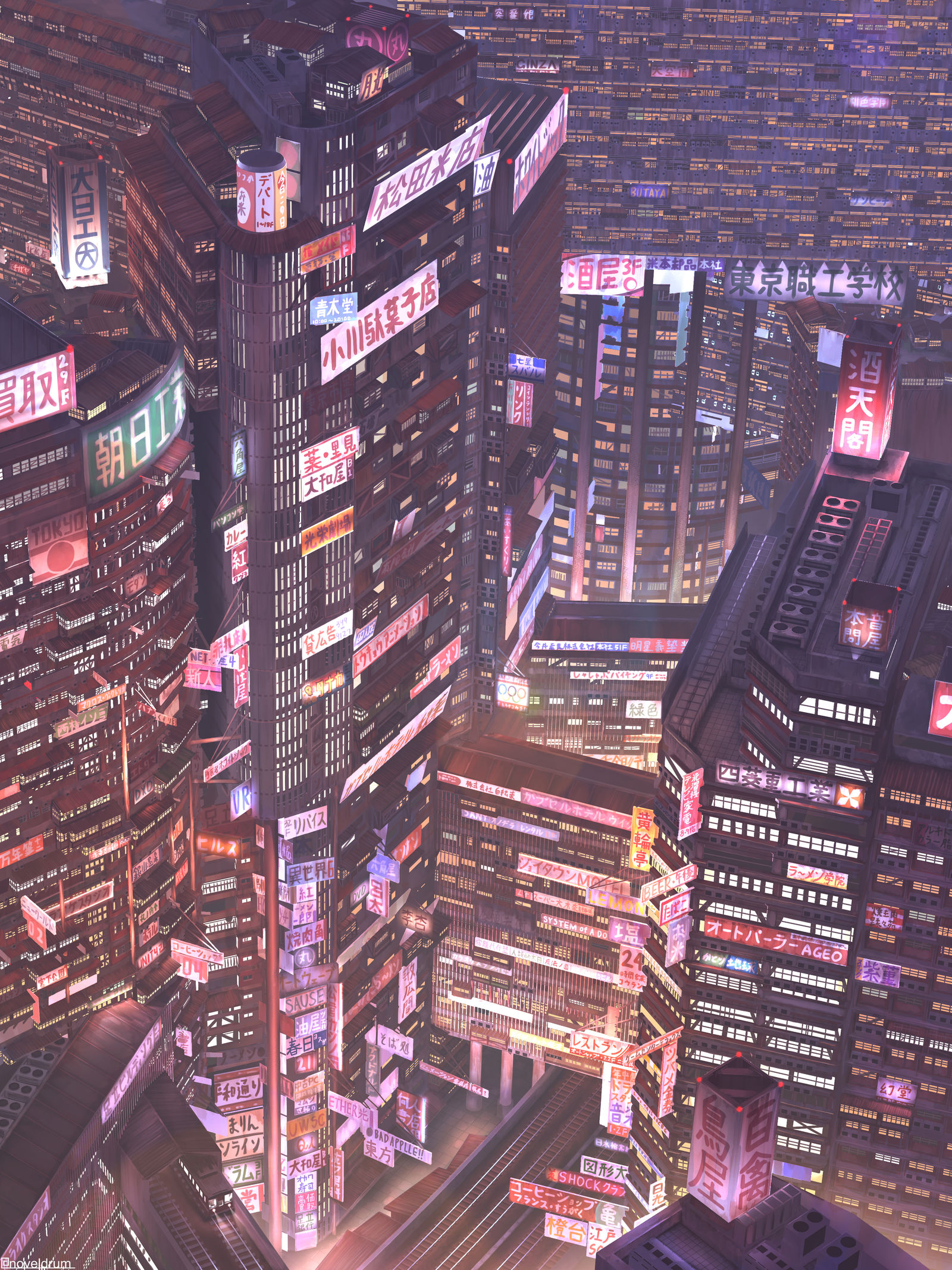 東京市(夜)-背景异世界