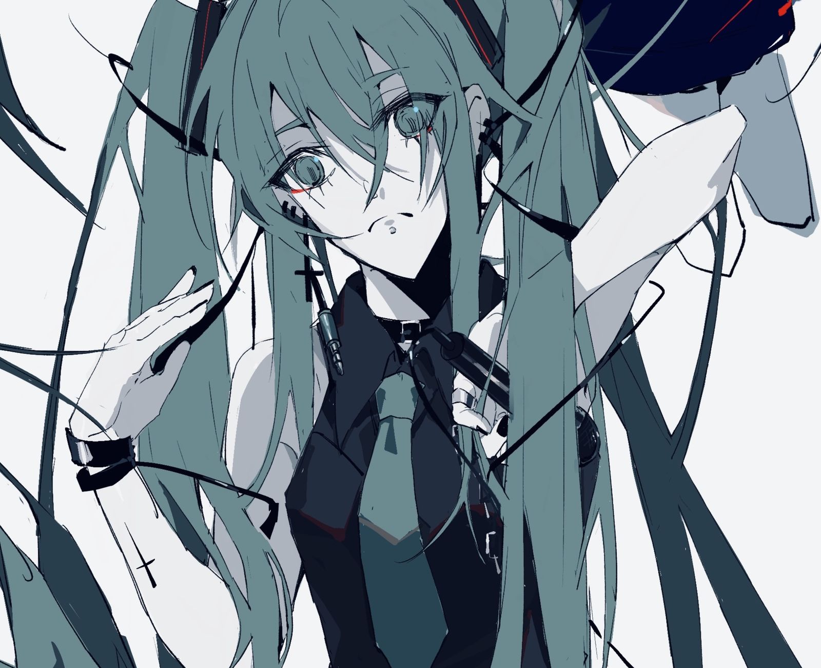hatsune miku插画图片壁纸
