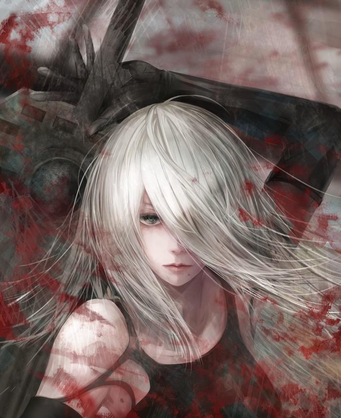 YoRHa No.2插画图片壁纸