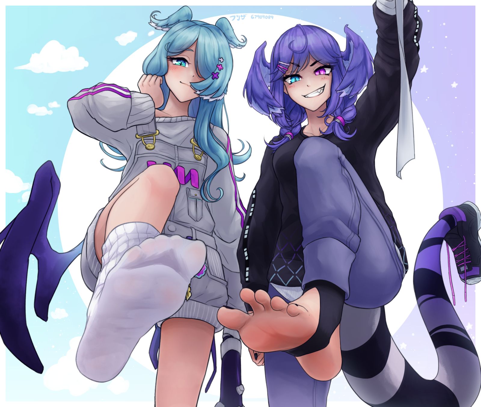 Selen & Elira插画图片壁纸