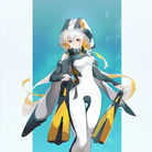 企鹅潜水服设计