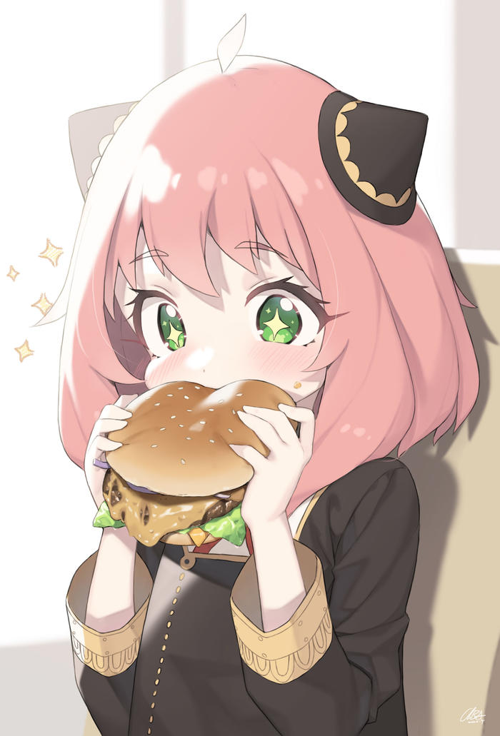 Peanut Burger!插画图片壁纸