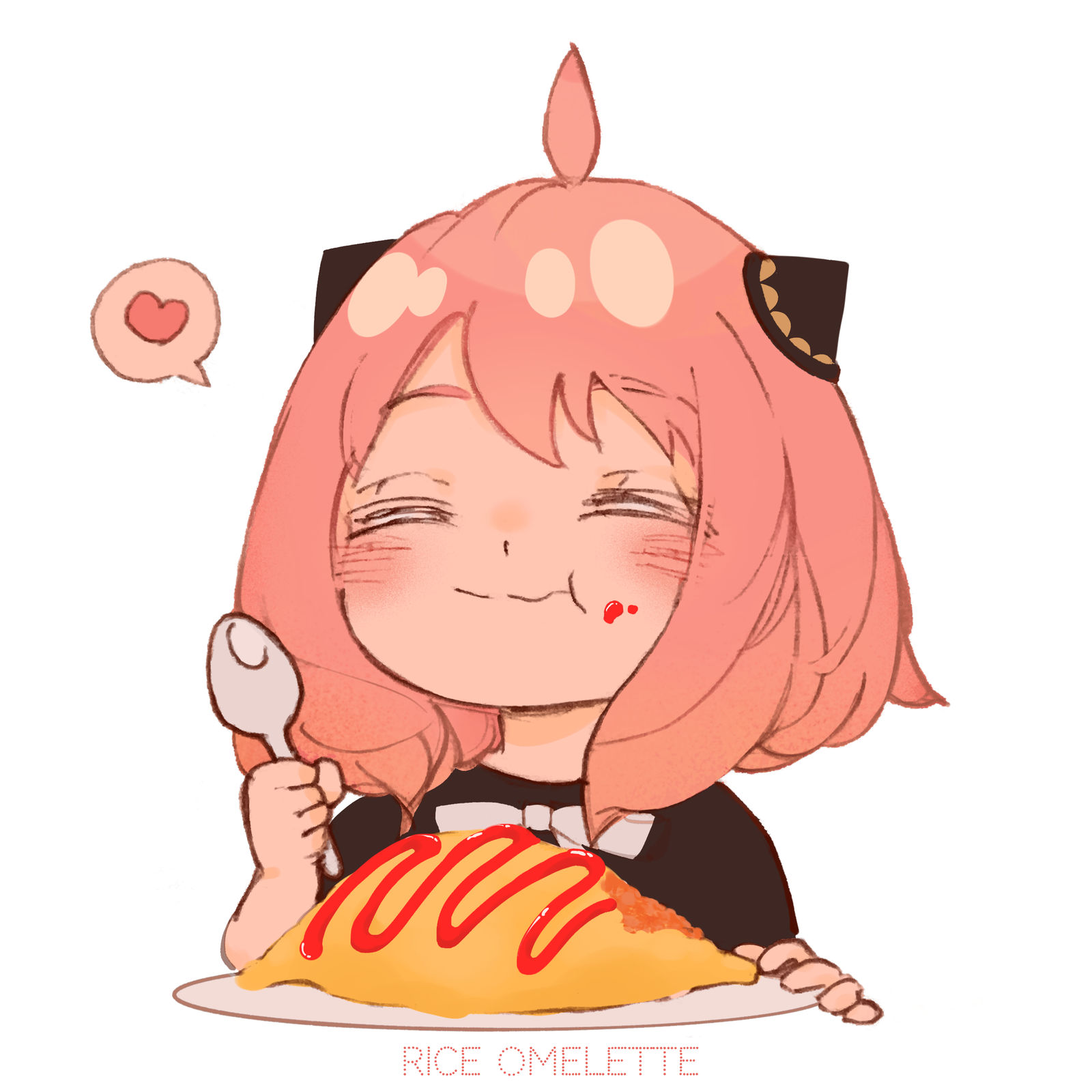 吃得很多的亚娜间谍过家家娘塔利亚