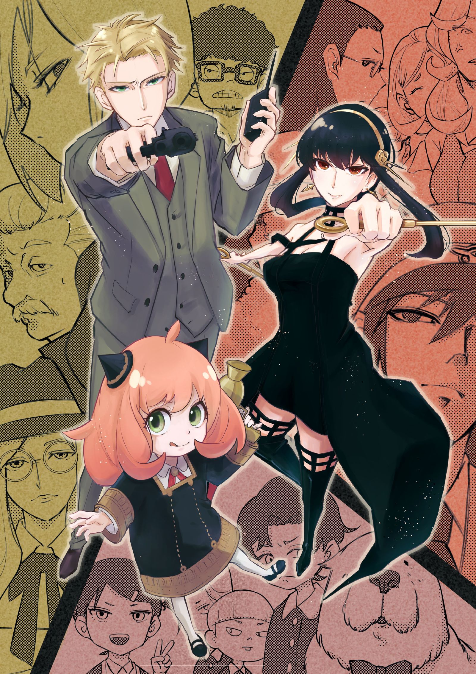 恭喜动画化间谍过家家アニメ化おめでとう