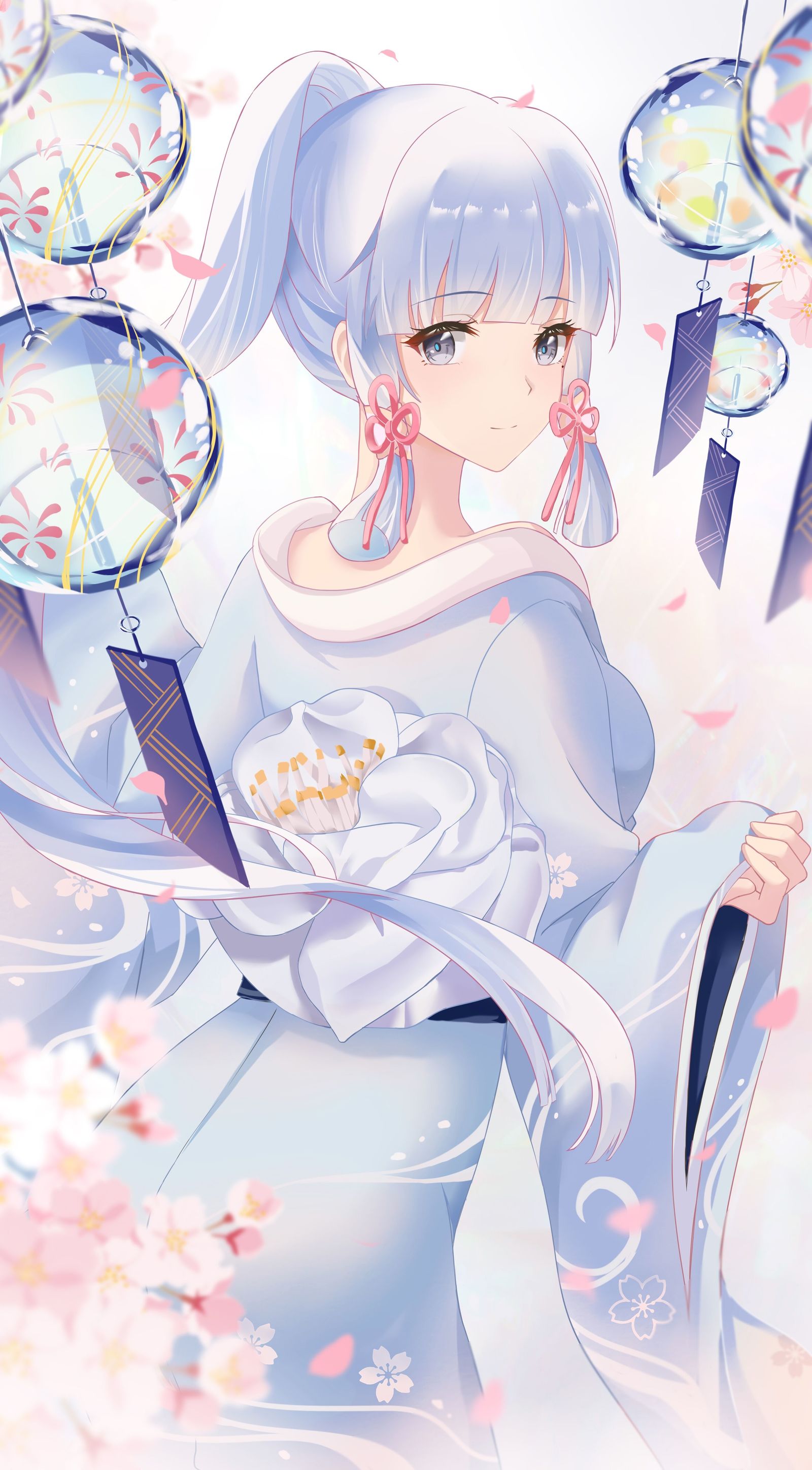 神里绫华插画图片壁纸