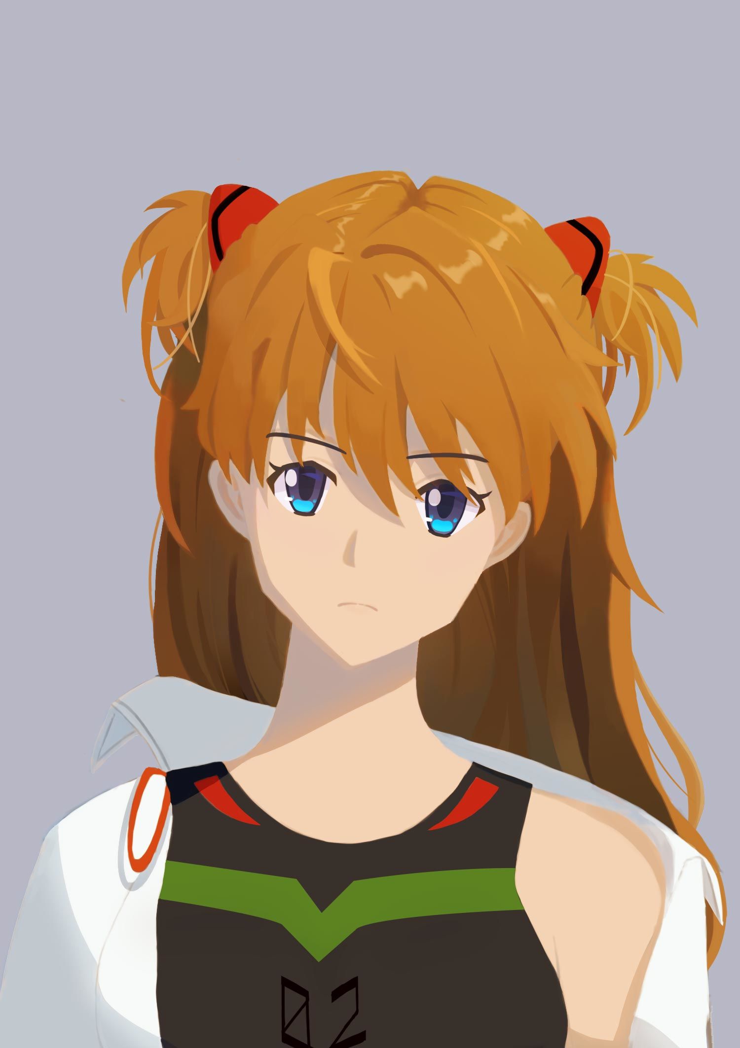 明日香同人竖图1080p