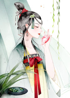 花君插画图片壁纸